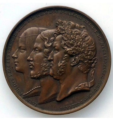 Mariage de Ferdinand-Philippe d'Orléans et Hélène de Mecklembourg-Schwerin 1837