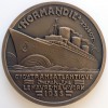 Cie Gle Transatlantique, paquebot Le Normandie par Vernon 1935