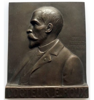 Médecine, hommage à Emile Roux par Ernesta Robert-Mérignac s.d.