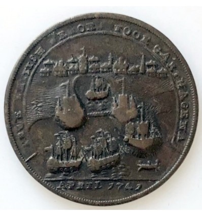 Grande-Bretagne, bataille navale de Carthagènes des Indes 1747