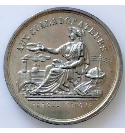 Suisse, médaille Revue Universelle, ville de Genève s.d.