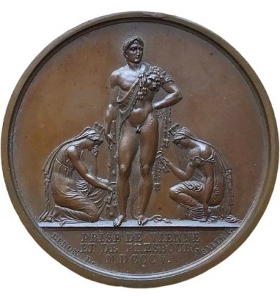 Napoléon I prise de Vienne et  de Presbourg 1805