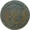 Noblesse de Picardie, jeton aux armes de C. Concini 1614