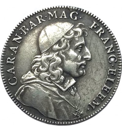 Jeton Antoine Barberini, archevêque-duc de Reims et grand aumônier de France 1656