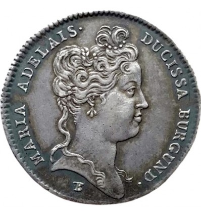 Jeton Marie-Adélaïde de Savoie, duchesse de Bourgogne 1709
