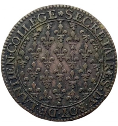 Jeton Louis XIV secrétaires du roi 1620