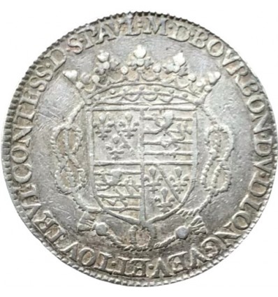 Jeton aux armes d'Henri d'Orléans-Longueville et Marie de Bourbon, comtesse de Saint-Paul s.d.