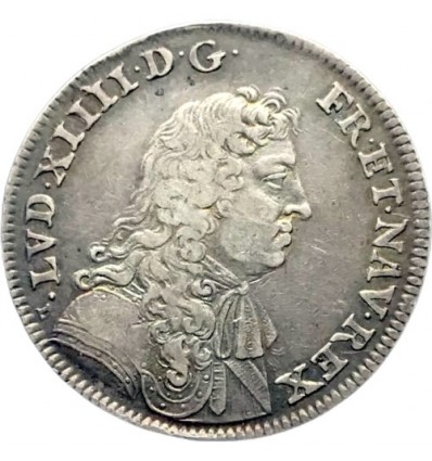 Jeton Louis XIV trésor royal 1676