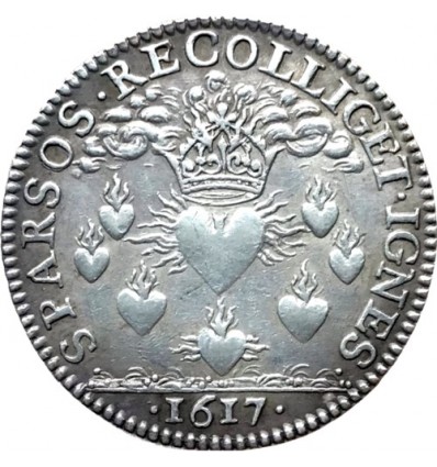 Jeton Louis XIII conseil du roi 1617