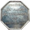 Jeton sociétés des canaux de Bourgogne et d'Arles à Bouc s.d.