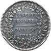 France-États-Unis, jeton Louis XVI liberté des mers 1783