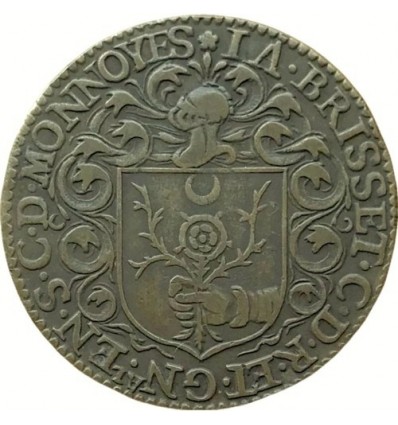 Jeton aux armes de Jacques Brisset, général en la Cour des monnaies s.d. ( 1616 )