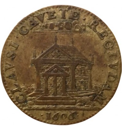 Jeton Henri IV chambre des monnaies 1606