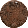 Pays-Bas méridionaux, Anvers, méreau de la corporation des tondeurs de draps 1545
