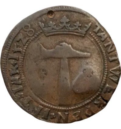 Pays-Bas méridionaux, Anvers, méreau des monnayeurs 1528