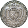 Jeton corporation des chapeliers de Lyon 1764