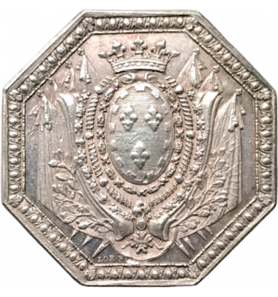 Jeton aux armes du comte d'Artois ( futur Charles X ) 1775