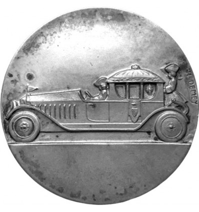 Médaille Luchon, reine des Pyrénées par Demey s.d.