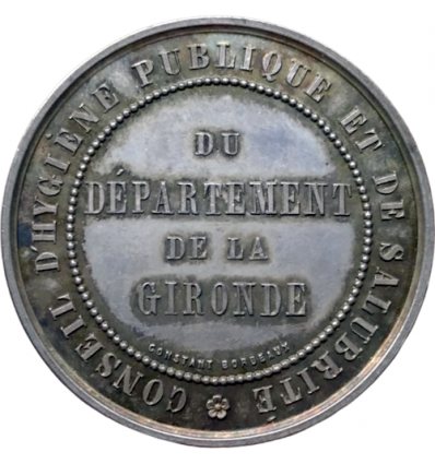 Napoléon III conseil d'hygiène publique et de salubrité du dpt de la Gironde s.d.