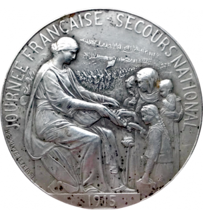 Journée Française - Secours National par Hippolyte Lefebvre 1915