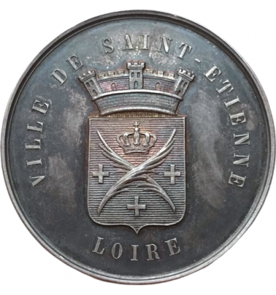 Ville de Saint-Etienne, inauguration du tir stéphanois 1866