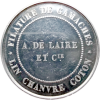 Jeton A. de Laire et Cie, filature de lin, coton et chanvre, ville de Gamaches ( Picardie ) s.d.