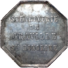 Jeton stéarinerie de Graville-Ste-Honorine ( Le Havre ) 1863