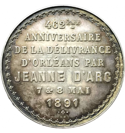 462 ème anniversaire de la délivrance d'Orléans par Jeanne d'Arc 1891