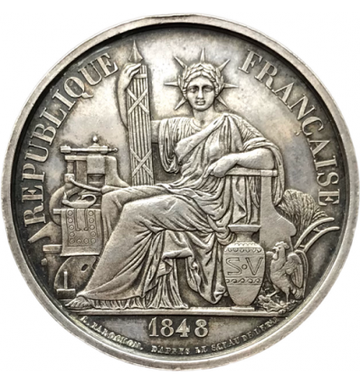 Jeton Imprimerie nationale  par Farochon 1848