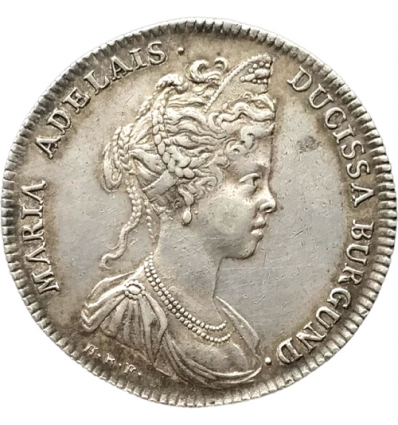 Bourgogne, jeton Marie Adélaïde de Savoie 1701