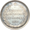 Jeton conseil municipal de la ville de Nantes 1855