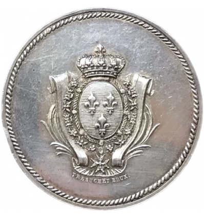 Louis XVIII, médaille au module de 10 centimes durant les Cent Jours 1815