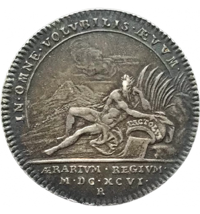 Jeton Louis XIV trésor royal 1696