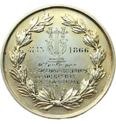 Concours des orphéons de France à Poitiers 1866