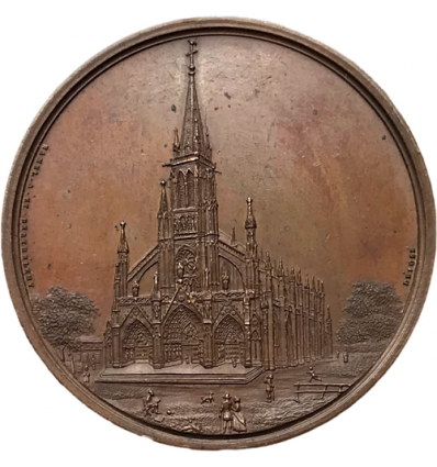 La cathédrale de Rouen par Hamel et Berthélémy 1840