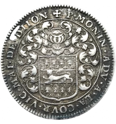 Jeton aux armes de Pierre Monin, maire de Dijon 1678