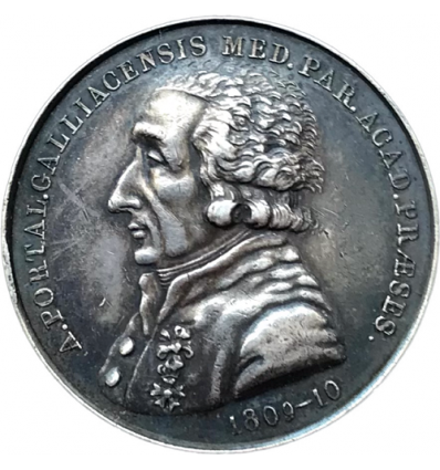 Médecine, jeton hommage à Antoine Portal 1818