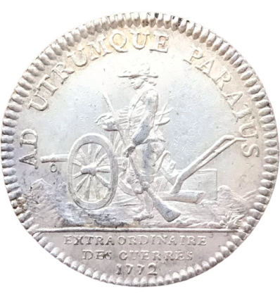 Jeton Louis XV extraordinaire des guerres 1772