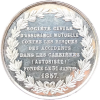 Jeton société civile d’assurance mutuelle contre les risques d’accidents dans les carrières 1857