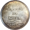Jeton banque de Rouen 1817
