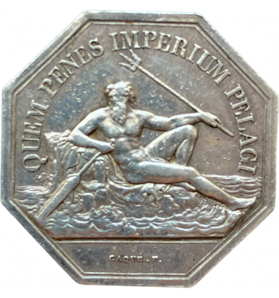 Jeton compagnie d'assurances maritimes Le Neptune 1844