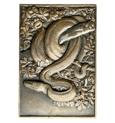 Exposition coloniale de Paris 1931, série animalière de Thénot, Le Python s.d.