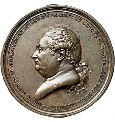 États de Provence, victoires du vice-amiral Pierre André de Suffren dans l'Océan Indien 1784