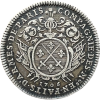 Jeton Louis XIV corporation des maîtres d'armes 1706