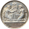 Médaille de mariage évangile selon Saint-Mathieu 1845