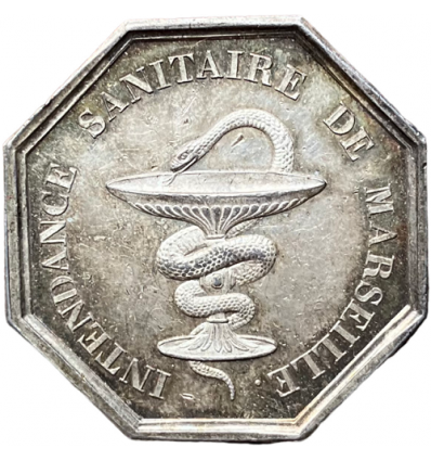 Lot de 13 jetons argent XIX ème