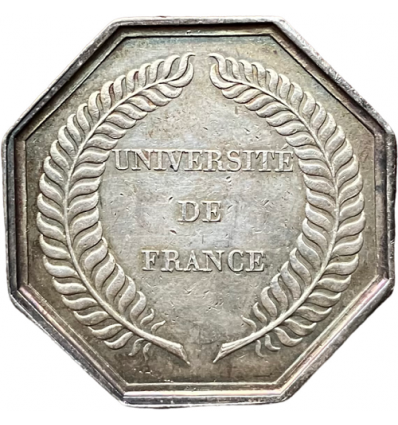 Jeton Louis XVIII Université de France s.d.