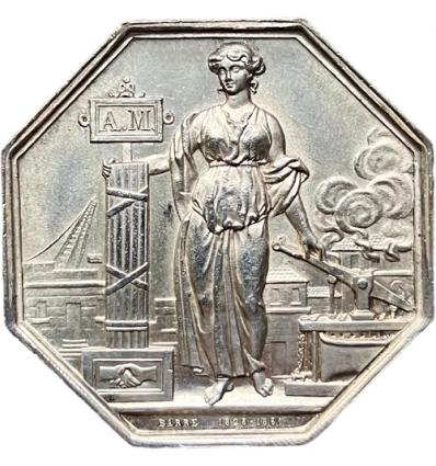Jeton assurances mutuelles contre l’incendie ( Seine et Seine-et-Oise)  1819