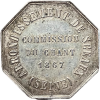 Jeton commission du chant, arrondissement de Sceaux 1867