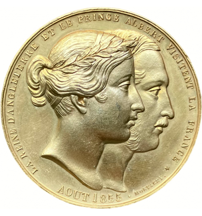 Séjour de Victoria et du prince Albert à Paris 1855